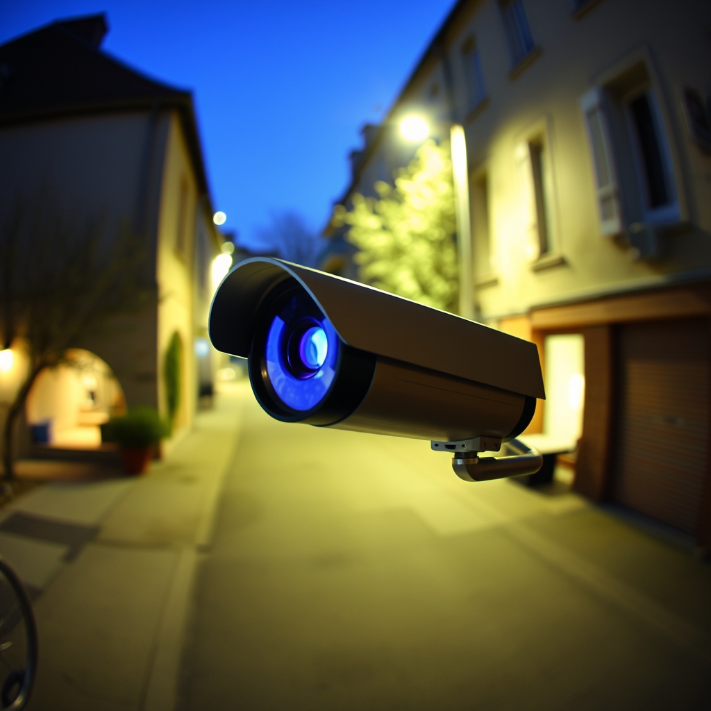 vidéosurveillance Videosurveillance sans fil (illustration)